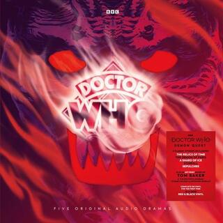 DOCTOR WHO - Dr Who: Demon Quest (Limited Red &amp; Black Coloured Vinyl + Art Print Signed By Tom Baker)