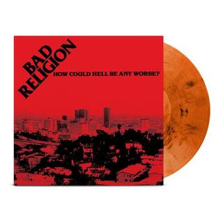 BAD RELIGION - How Could Hell Be Any Worse? (Translucent Orange W/black Marble Rocket Exclusive Anniversary Edition)