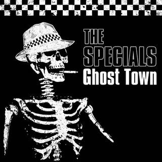 SPECIALS - Ghost Town - Black/white Splatter