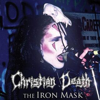 CHRISTIAN DEATH - Iron Mask - Silver/purple Splatter