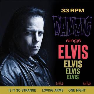 DANZIG - Sings Elvis - Purple/yellow Haze