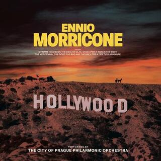 SOUNDTRACK - Ennio Morricone: Hollywood Story (Limited Translucent Orange Coloured Vinyl)