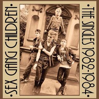 SEX GANG CHILDREN - The Singles 1982-1984 - Red Marble