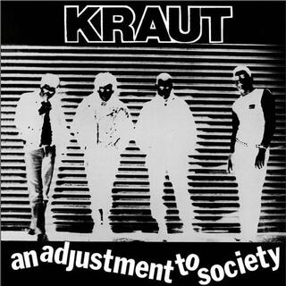 KRAUT - An Adjustment To Society - Black/white Splatter