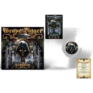 GRAVE DIGGER - 25 To Live - Crystal Clear