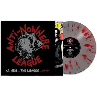 ANTI-NOWHERE LEAGUE - We Are The League - Splatter Silver Red