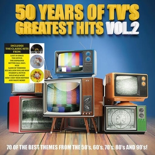 VARIOUS ARTISTS - 50 Years Of Tv´S Greatest Hits 2 (Limited Clear, Yellow, Red &amp; Green Splatter Vinyl)