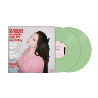 LANA DEL REY - Did You Know That There&#39;s A Tunnel Under Ocean Blvd (Limited Light Green Coloured Vinyl With Alternate Cover)