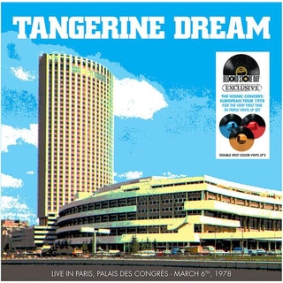 TANGERINE DREAM - Live Au Palais Des Congr S 1978 (Limited Half/half Orange, Red &amp; Blue / Black Vinyl)
