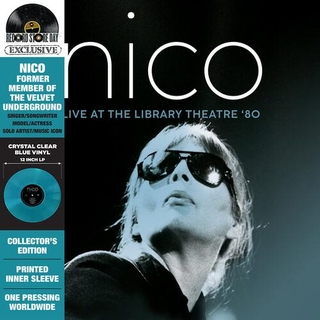 NICO - Live At The Library Theatre ´80 (Limited Crystal Clear Blue Vinyl)