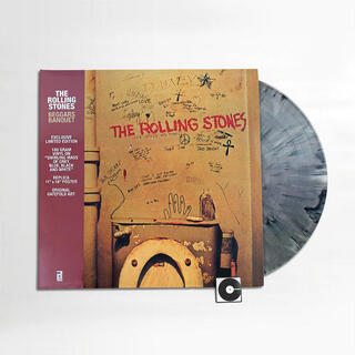 THE ROLLING STONES - Beggars Banquet [lp] (Grey/blue/black/white Splatter Vinyl, Original Album Artwork, Original Window Display Poster, Limited, Indi