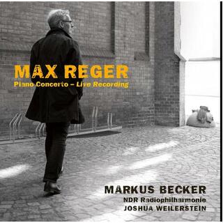 MARKUS BECKER - Max Reger: Piano Concerto Live Recording [lp]