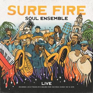 SURE FIRE SOUL ENSEMBLE - Live At Panama 66 [lp] (Clear With Orange Swirl Vinyl)