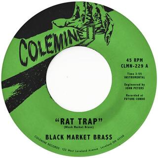 BLACK MARKET BRASS - Rat Trap / Chop Bop [7in] (Purple Swirl Vinyl)