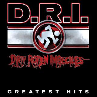 D.R.I. - Greatest Hits - Red/silver Splatter