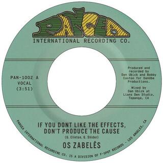 OS ZABELES - If You Don&#39;t Like The Effects, Don&#39;t Produce The Cause B/w Back In Our Minds [7in]