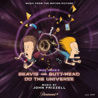 JOHN FRIZZELL - Beavis And Butt-head Do The Universe (Soundtrack) [lp] (Blue Splatter Vinyl, Full-color Fold-out Collectible Poster Insert Featuring A
