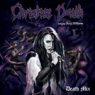 CHRISTIAN DEATH - Death Mix - Purple/black Splatter
