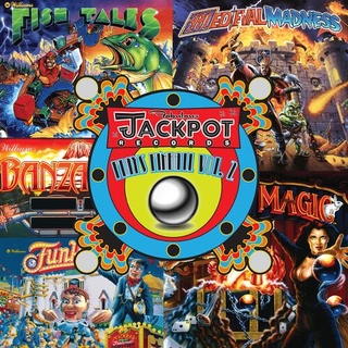 VARIOUS ARTISTS - Jackpot Plays Pinball Vol. 2 [lp] (Lime Green Vinyl, First Time On Vinyl)