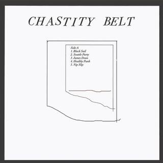 CHASTITY BELT - No Regerts (Black &amp; White Swirl 10th Anniversary Edition)