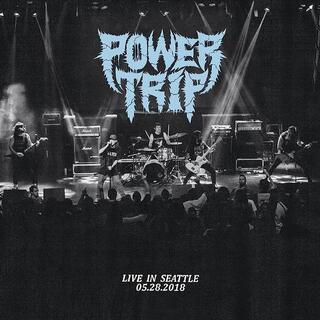 POWER TRIP - Live In Seattle 05.28.2018 [lp] (Blue Black Splattered Vinyl, Import)