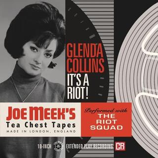 GLENDA COLLINS - It's A Riot - 10' Vinyl Ep