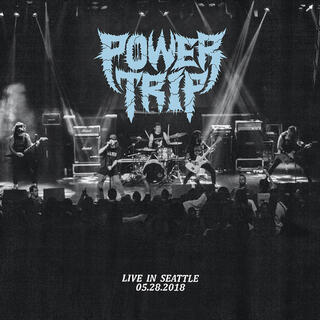 POWER TRIP - Live In Seattle 05.28.2018 (Black/red Splatter Vinyl)
