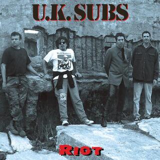 UK SUBS - Riot - Marble