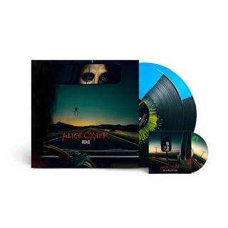 ALICE COOPER - Road (Ltd. Blue/black Split With Yellow + Dvd)