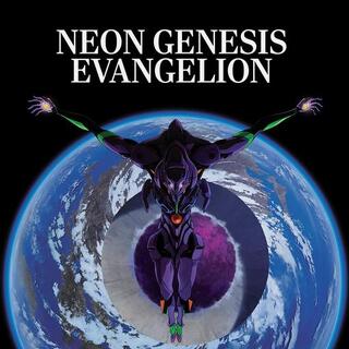 SHIRO SAGISU - Neon Genesis Evangelion (Original Series Soundtrack) [2lp] (Deep Blue &amp; Black Marbled, Import)