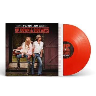 ADAM ECKERSLEY & BROOKE MCCLYMONT - Up, Down & Sideways (Orange Crush Vinyl)