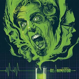 SOUNDTRACK - Re-animator: 10th Anniversary Pressing (Limited Green &amp; Yellow Coloured Hand-poured Vinyl)