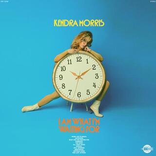 KENDRA MORRIS - I Am What I&#39;m Waiting For (Transparent Blue W/ White Swirl)
