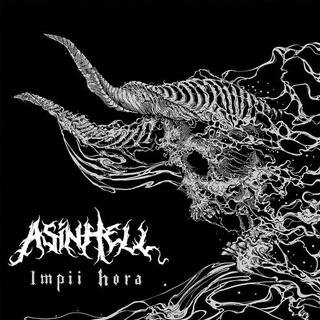 ASINHELL - Impii Hora (Silver W/ Red Splatter Vinyl)