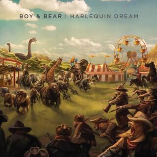 BOY &amp; BEAR - Harlequin Dream (Blue Lp)
