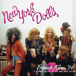 NEW YORK DOLLS - French Kiss &#39;74 [lp] (Black/pink Splatter Vinyl)