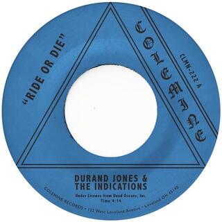 DURAND JONES &amp; THE INDICATIONS - Ride Or Die / More Than Ever (Opaque Red Vinyl) *embargo Until October 5*
