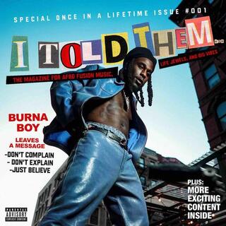 BURNA BOY - I Told Them... [lp]
