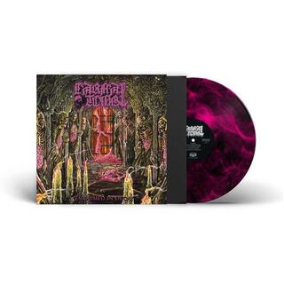 CARNAL TOMB - Embalmed In Decay - Magenta/black Marble
