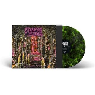 CARNAL TOMB - Embalmed In Decay - Lime/black Marbled
