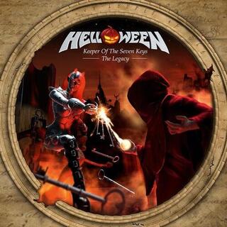 HELLOWEEN - Keeper Of The Seven Keys: The Legacy [2lp] (Red Orange/white Marbled Vinyl)