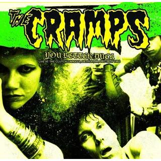 THE CRAMPS - You Better Duck: Live At The Clutch Cargos. Detroit. Mi. Dec 29th 1982 (Coloured Vinyl)