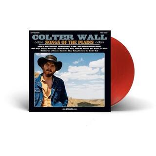 COLTER WALL - Songs Of The Plains [lp] (Opaque Red Vinyl, 12x24 Double Sided Printed Insert)