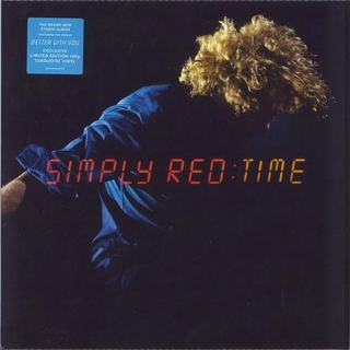 SIMPLY RED - Time (Limited Turquoise Coloured Vinyl)