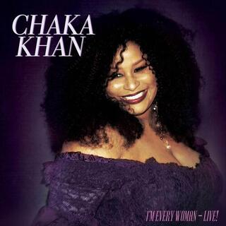 CHAKA KHAN - I'm Every Woman - Live - Purple/white Haze
