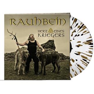 RAUHBEIN - Herz Eines Kriegers (Clear Solatter Vinyl)