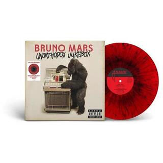 BRUNO MARS - Unorthodox Jukebox [lp] (Red With Black Splatter Vinyl, Limited, Import)