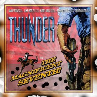 THUNDER - The Magnificent Seventh [2lp] (Yellow &amp; Blue Vinyl, Previously Unreleased &amp; Bonus Live Tracks, Limited)