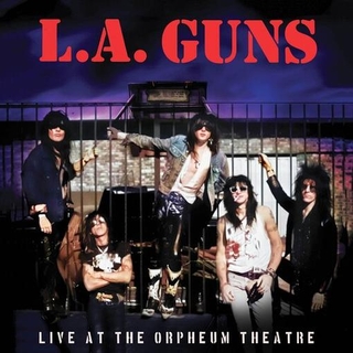 L.A. GUNS - Live At The Orpheum Theatre - Red Marble