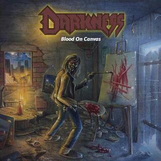 DARKNESS - Blood On Canvas (Blue Vinyl)